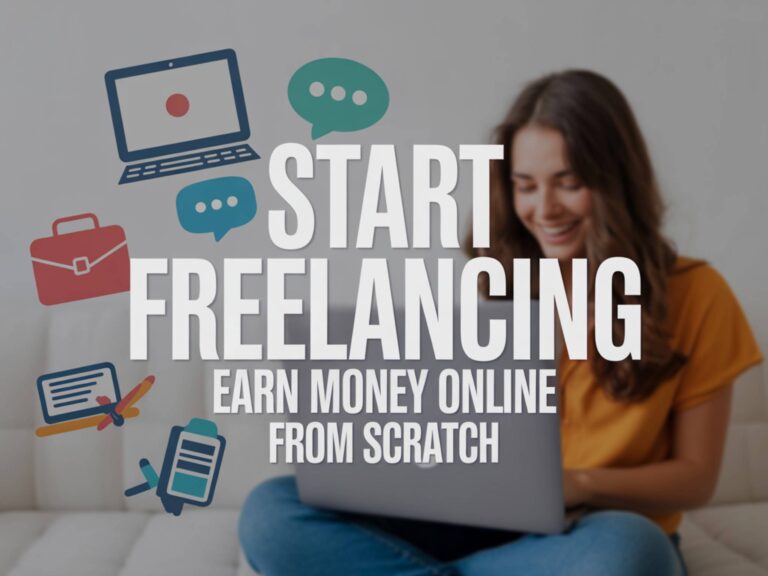 How to Start Freelancing & Earn Money Online from Scratch 👩‍💻💰
