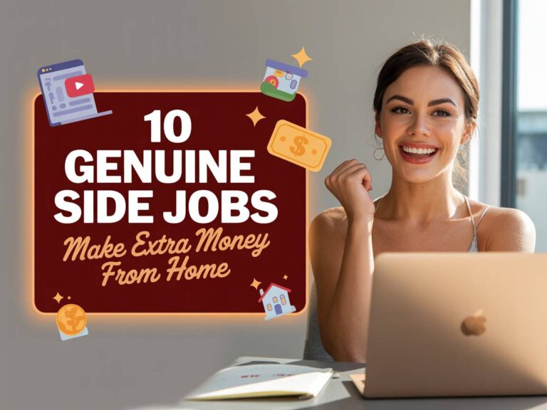 10 Genuine Side Jobs to Make Extra Money from Home