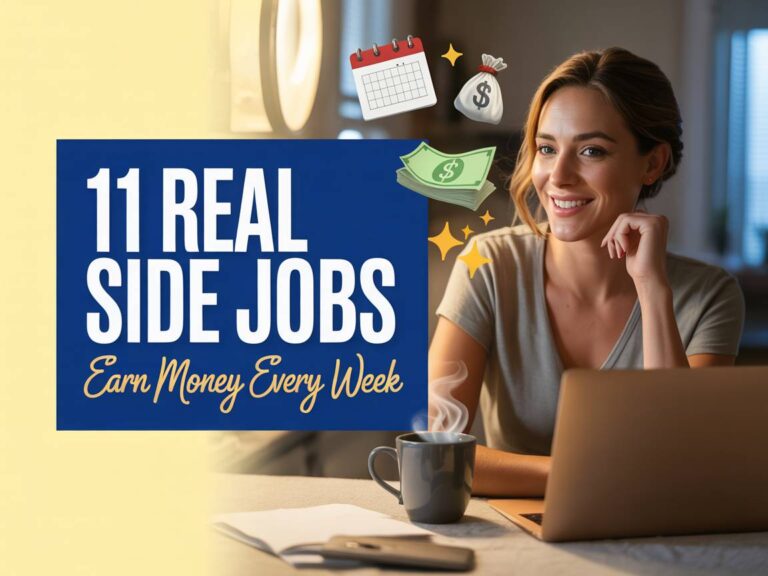 11 Real Side Jobs to Earn Money Every Week