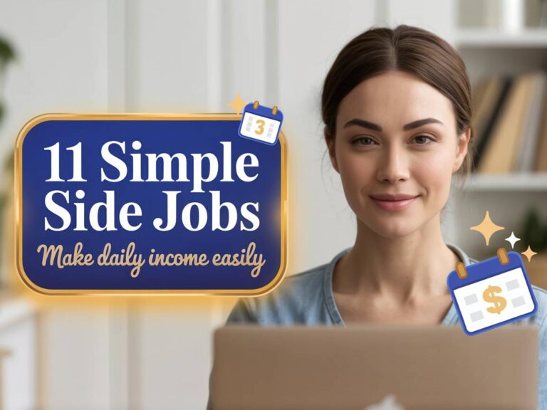 11 Simple Side Jobs to Make Daily Income Easily