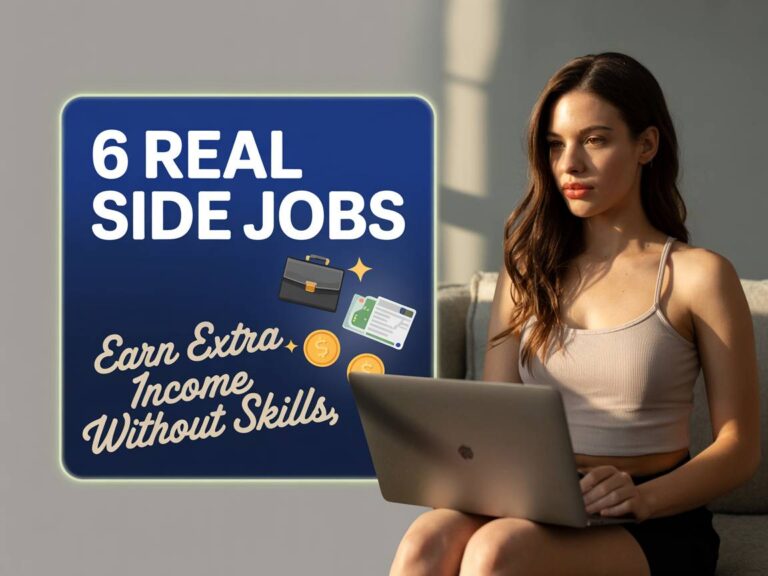 6 Real Side Jobs to Earn Extra Income Without Skills