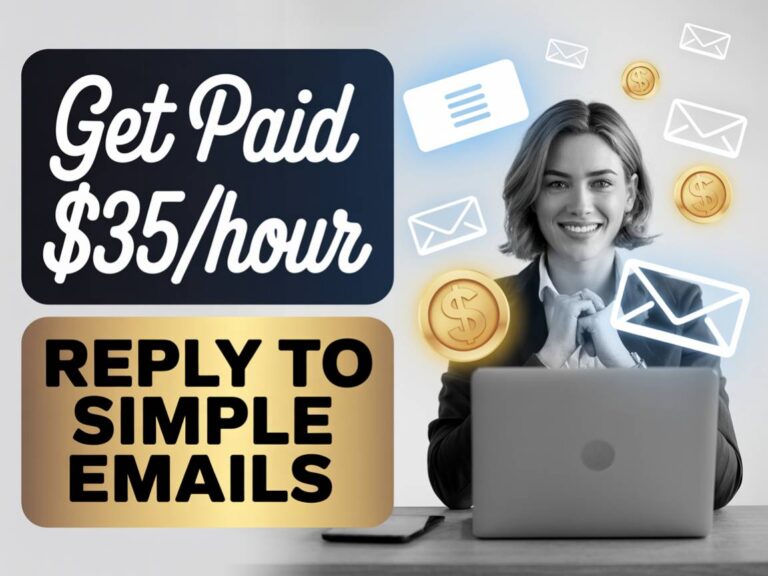 Get Paid $35 an Hour to Earn Money Online Replying to Simple Emails
