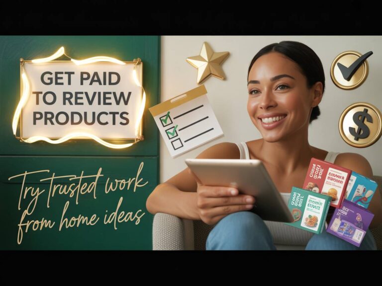 Get Paid to Review Products and Try Trusted Work From Home Income Ideas