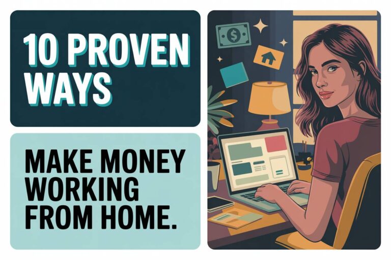 10 Proven Ways to Make Money Working from Home WFH