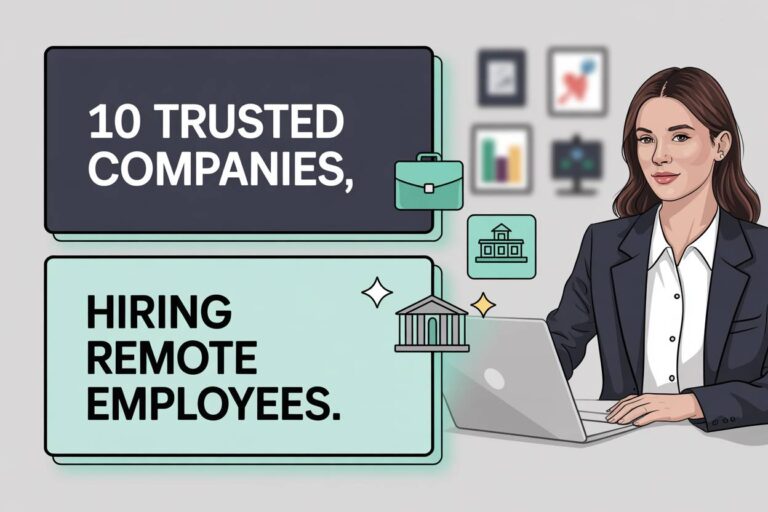10 Trusted Companies Hiring Work From Home Employees