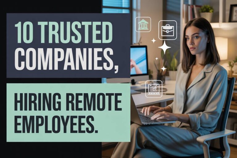 10 Trusted Companies That Hire Remote Employees WFH