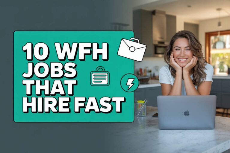 10 Work-From-Home Jobs That Hire Fast
