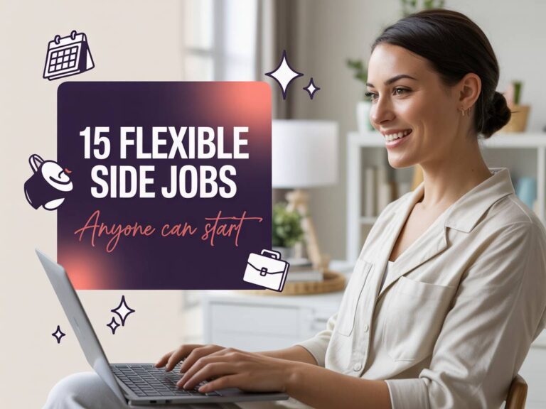 15 Flexible Side Jobs Anyone Can Start