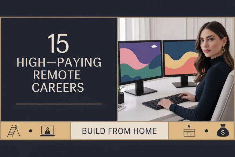 15 High-Paying Remote Careers to Build From Home (Earn More in the Digital World)