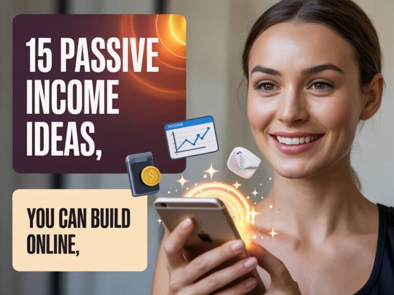 15 Passive Income Ideas You Can Build Online💰