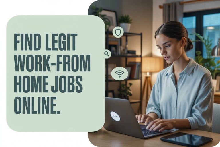 How to Find Legit Work-From-Home Jobs Online Verified