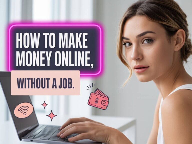 How to Make Money Online Without a Job