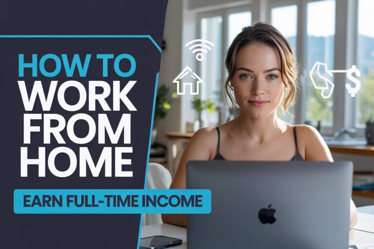 How to Work From Home and Earn Full-Time Income