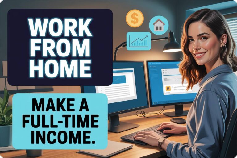 How to Work From Home and Make a Full-Time Income