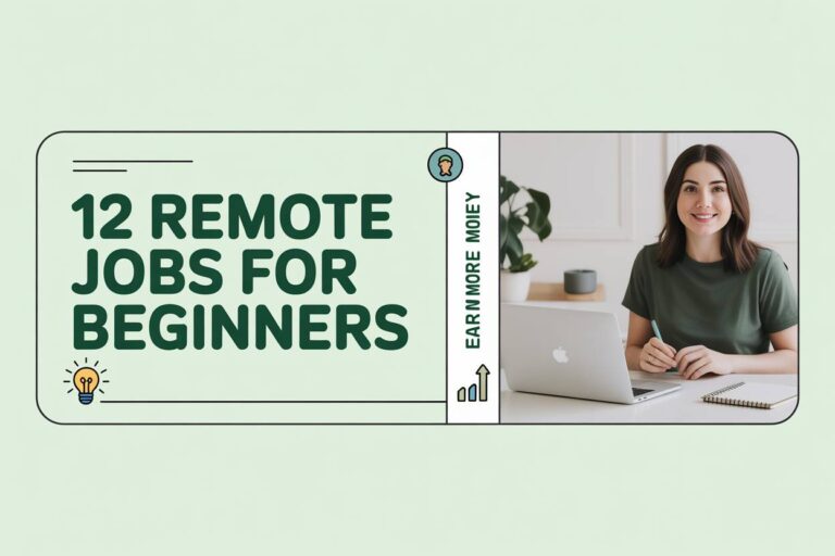 12 Remote Jobs Perfect for Beginners Wanting to Earn More Money