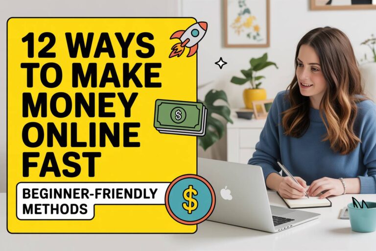 12 Ways To Make Money Online Fast with Beginner-Friendly Methods
