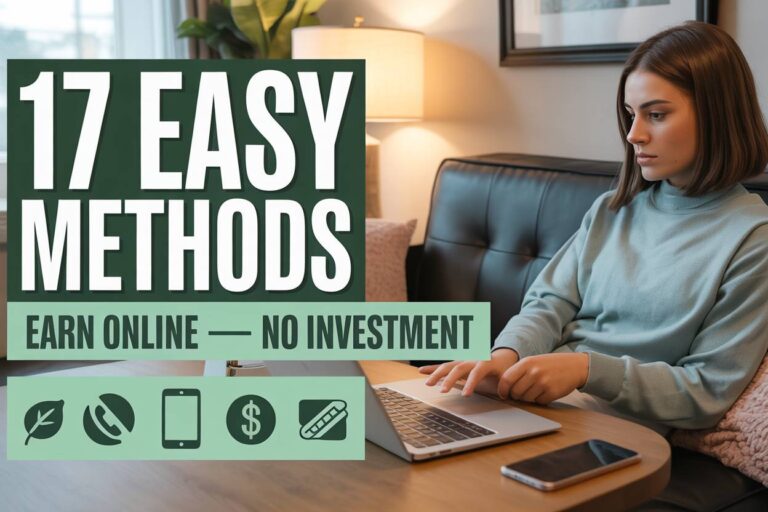 17 Easy Methods to Earn Money Online Without Any Investment