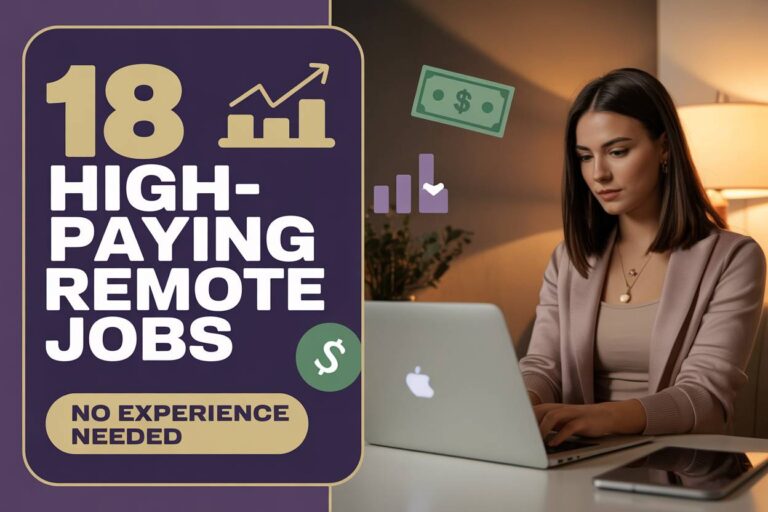 18 High-Paying Remote Jobs You Can Start With No Experience