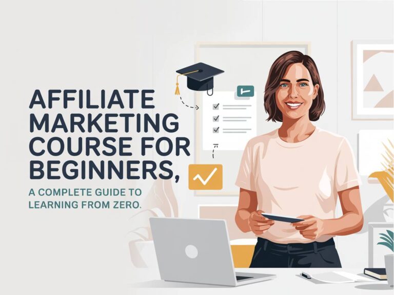 Affiliate Marketing Course for Beginners: A Complete Guide to Learning From Zero