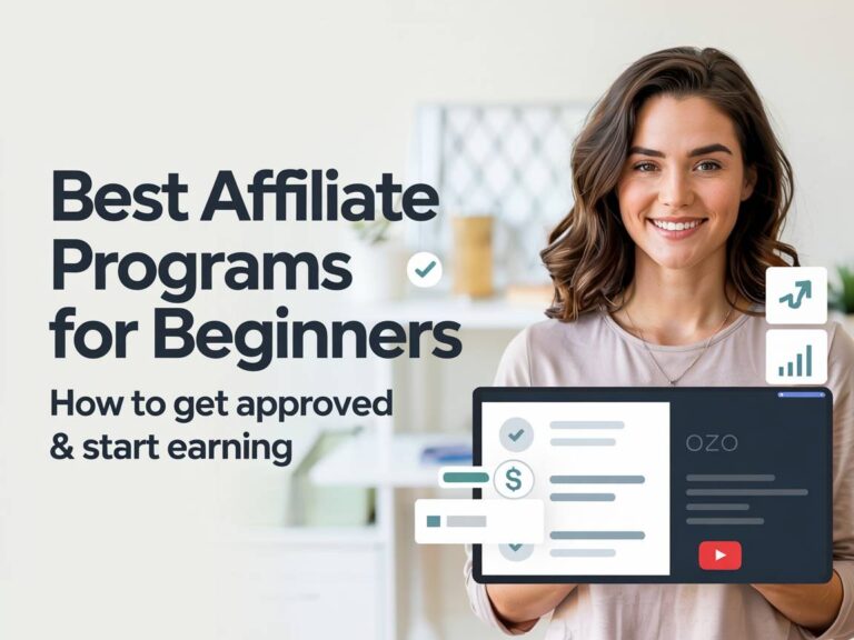 Best Affiliate Programs for Beginners: How to Get Approved and Start Earning