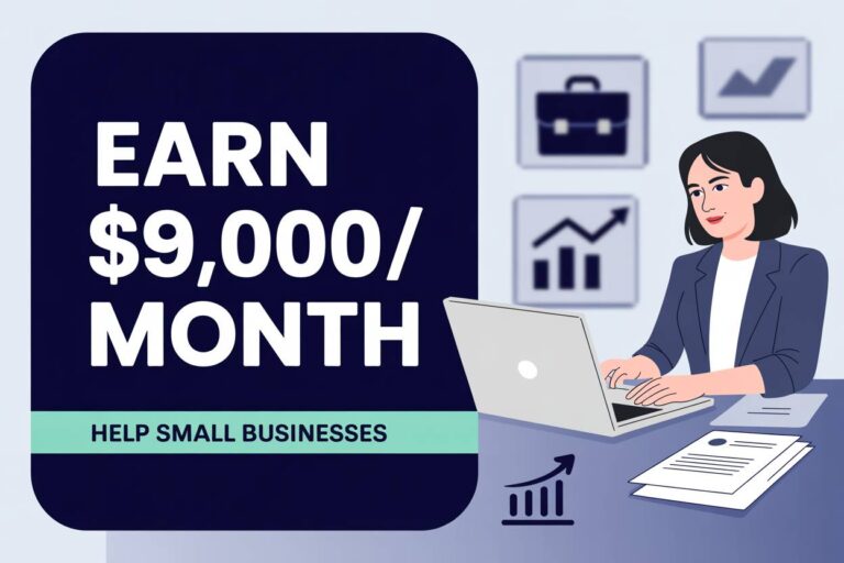 Earn $9,000 a Month Helping Small Businesses by Doing Simple Remote Jobs