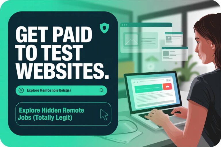Get Paid to Test Websites and Explore Hidden Remote Jobs That Are Totally Legit