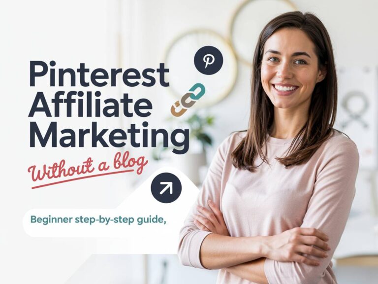 Pinterest Affiliate Marketing Without a Blog: How It Really Works for Beginners